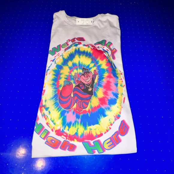 Cheshire Cat shirt and mask - Picture 3 of 5